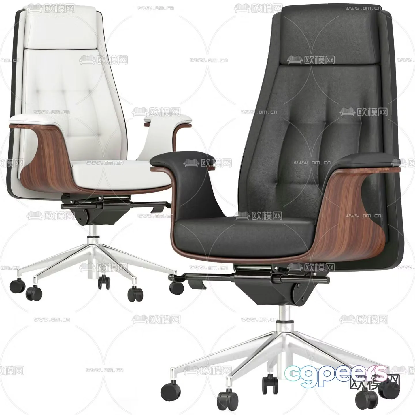 Office chair boss chair executive chair 3d model