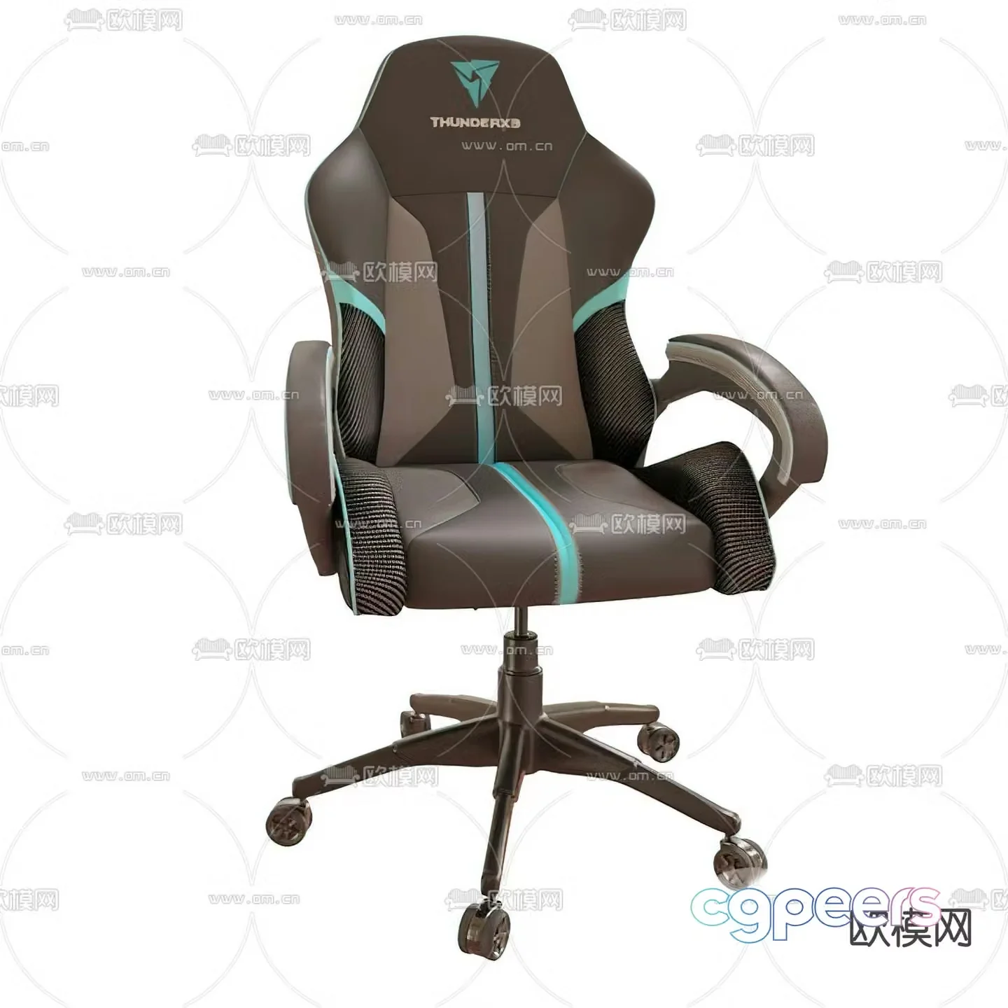 Esports chair gaming chair office chair 3d model