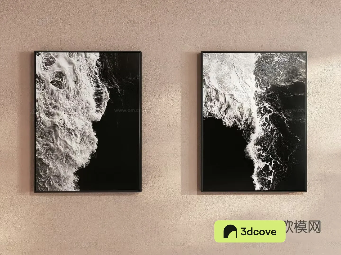 Modern oil painting hanging painting decorative painting