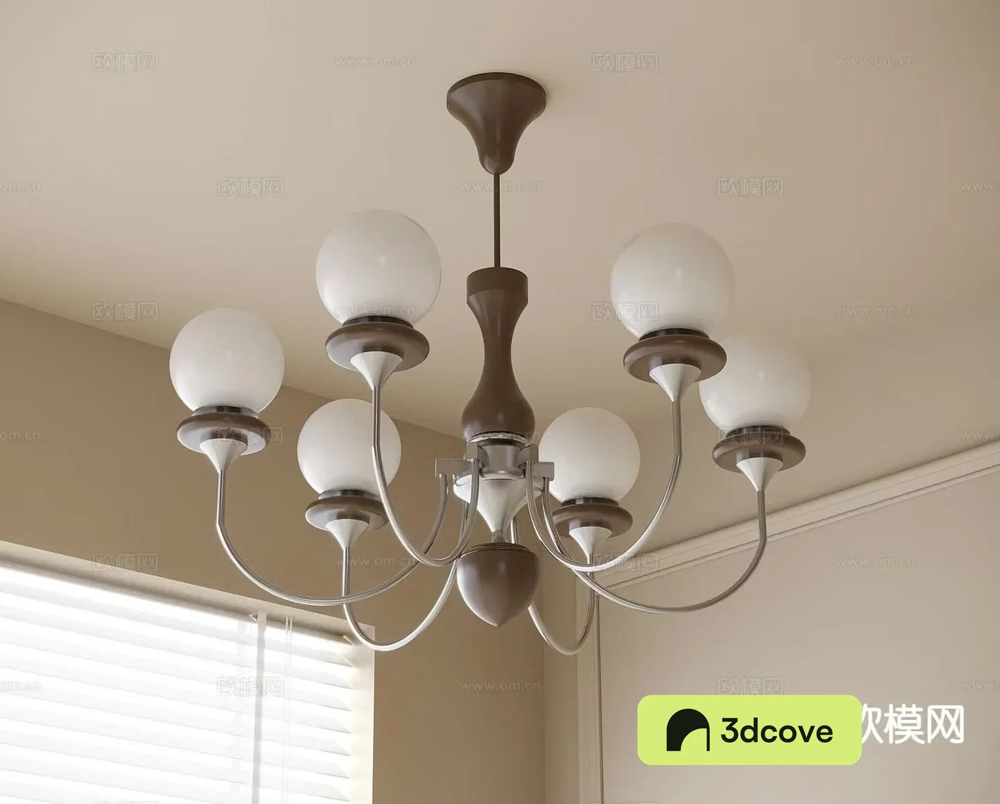 French chandelier multi-head chandelier