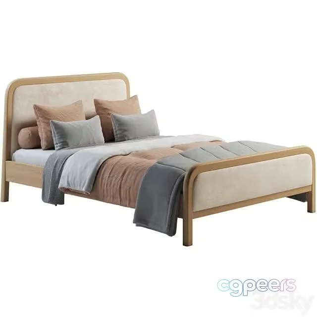 3ds Max Free – Torleone bed