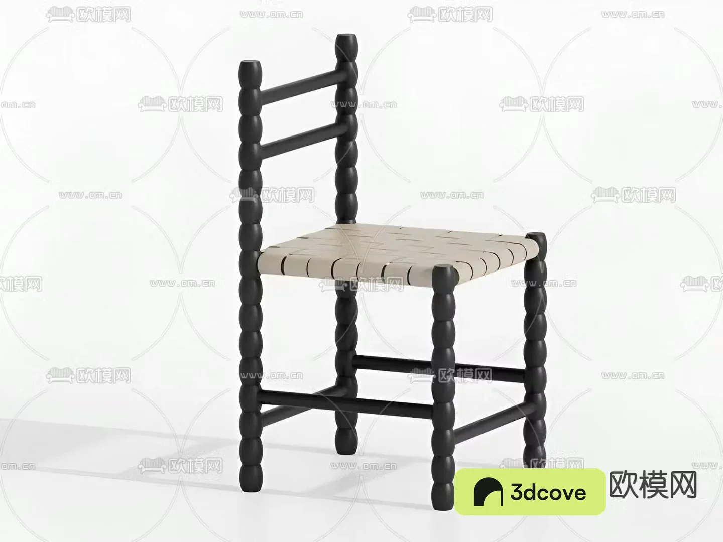 French single chair dining chair