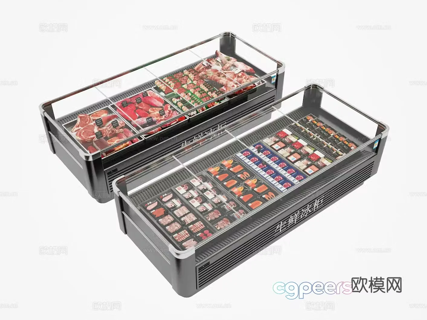 Fresh Cabinet 3D Model