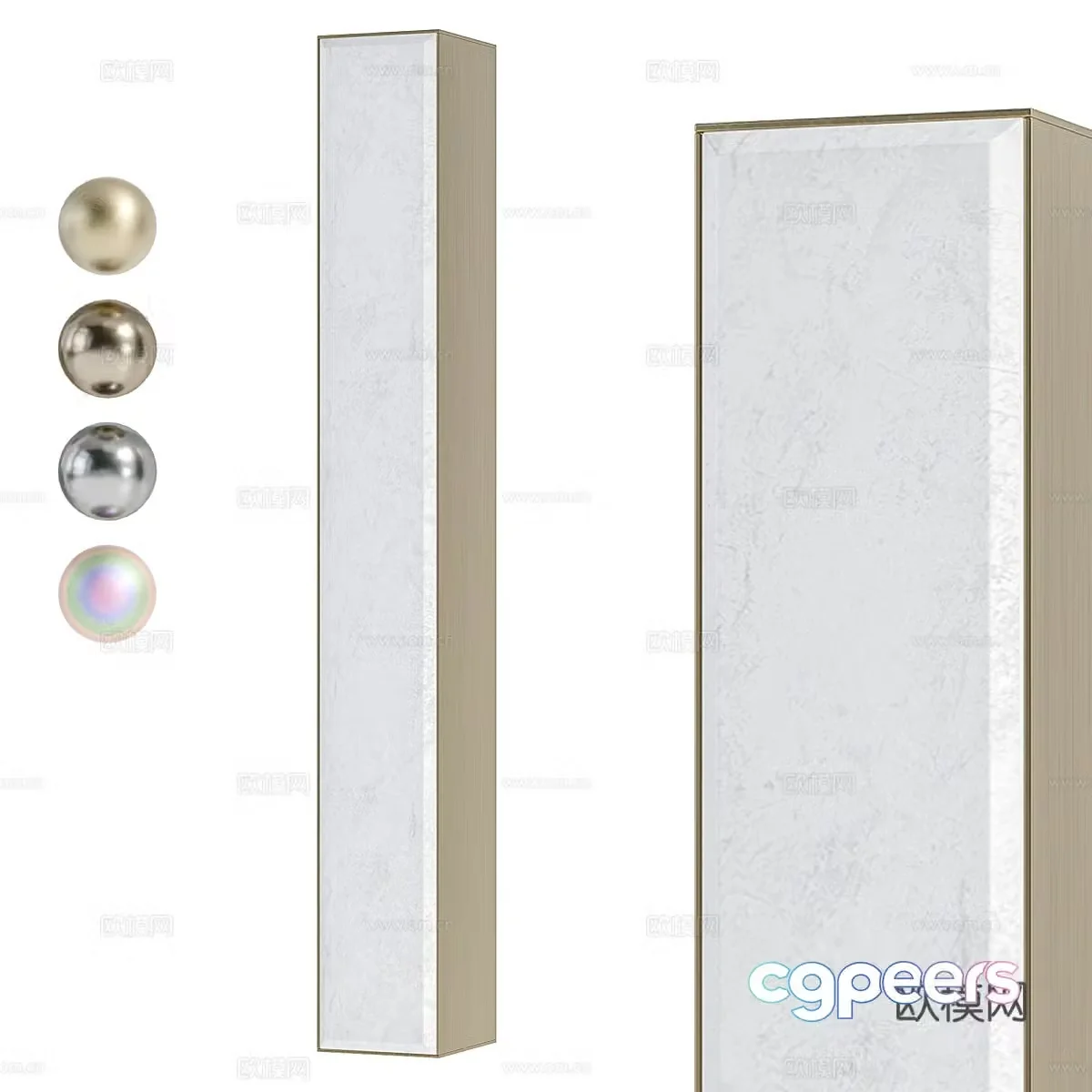 Modern simple wall lamp wall lamp simple wall lamp decorative wall lamp strip wall lamp lamp 3d model