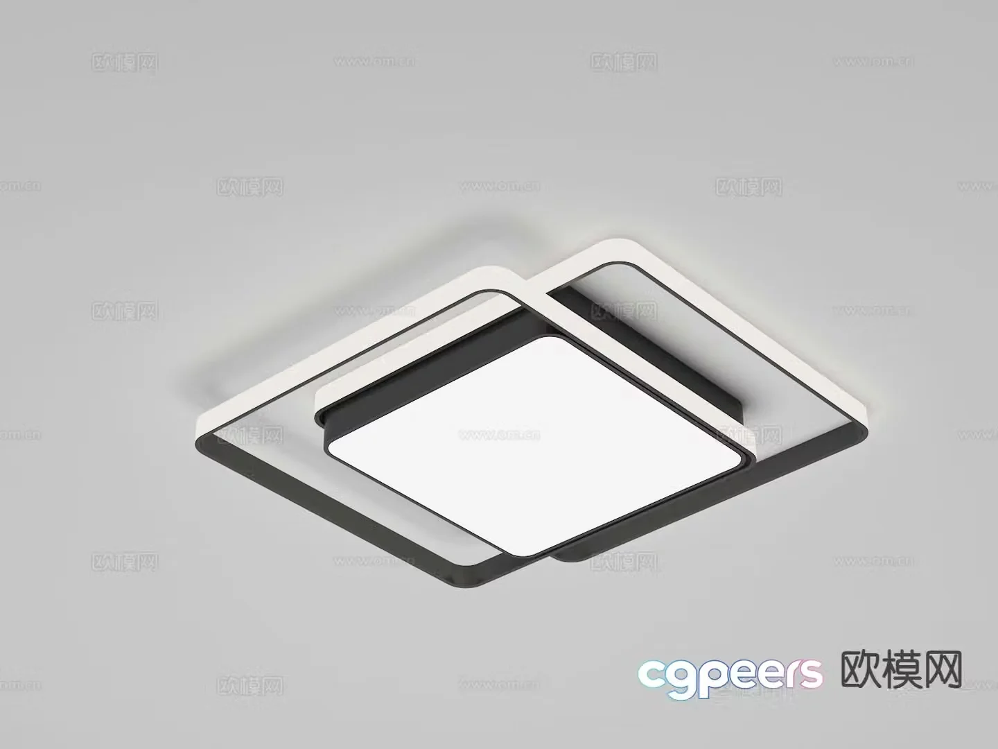 Modern ceiling lamp 3d model