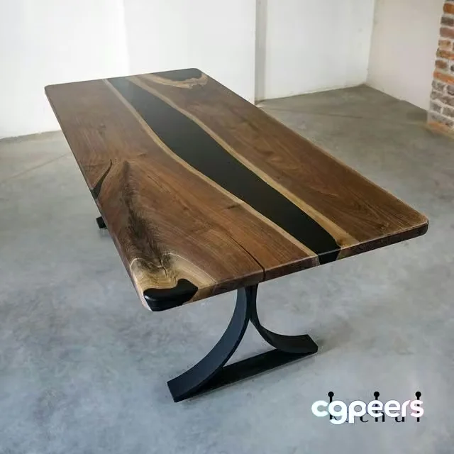 3ds Max Free – Dining table Kochut Gentleman