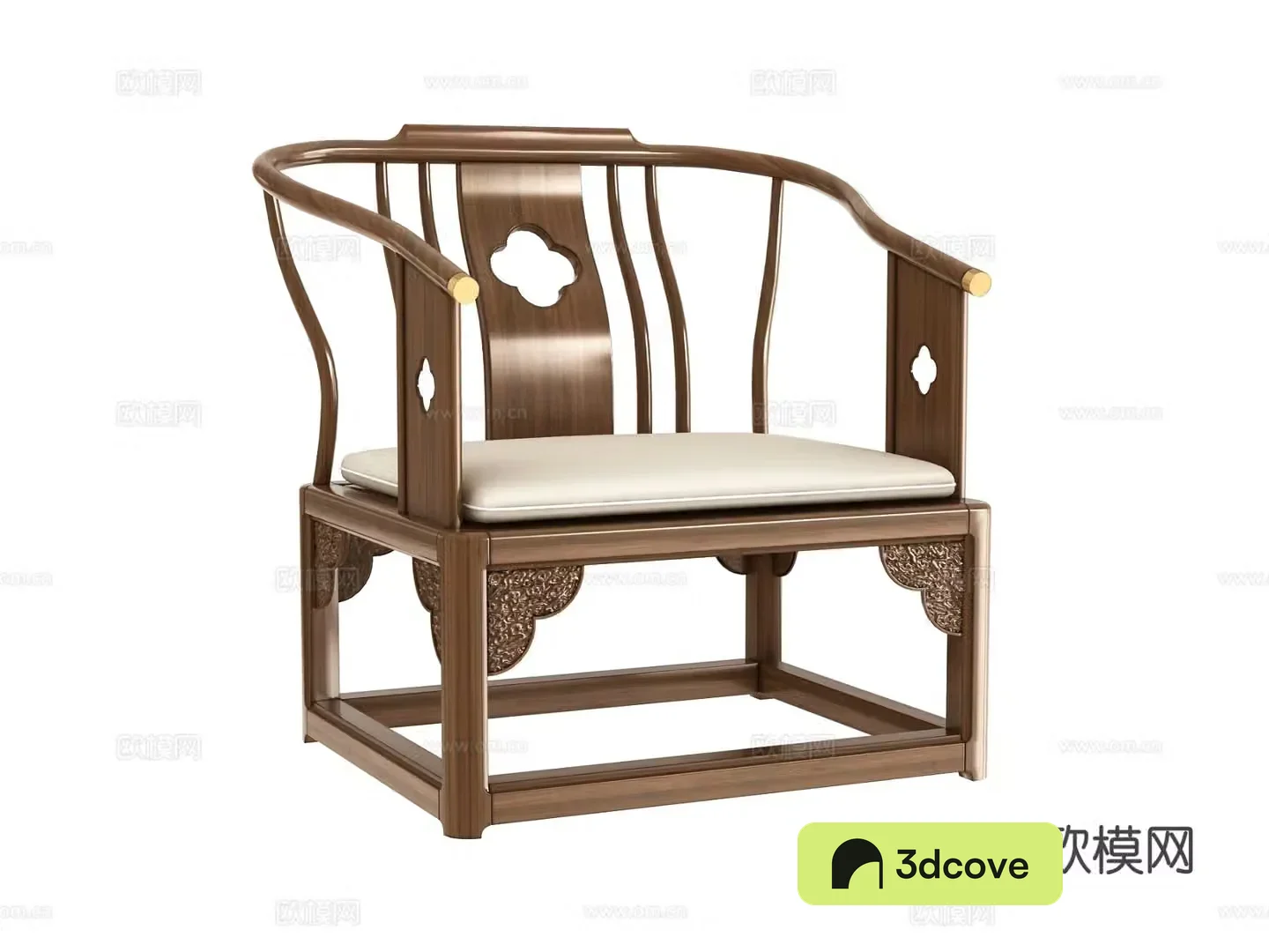 Chinese style single sofa