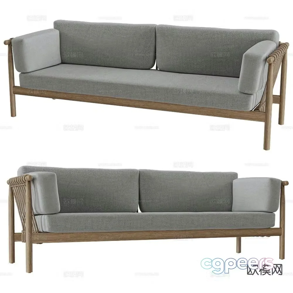 Sifas loveseat 3d model