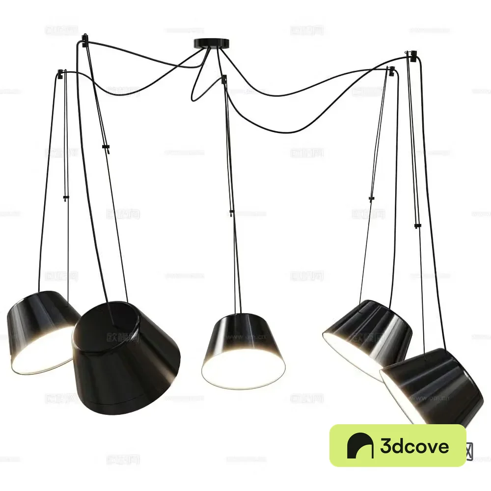Ole art chandelier