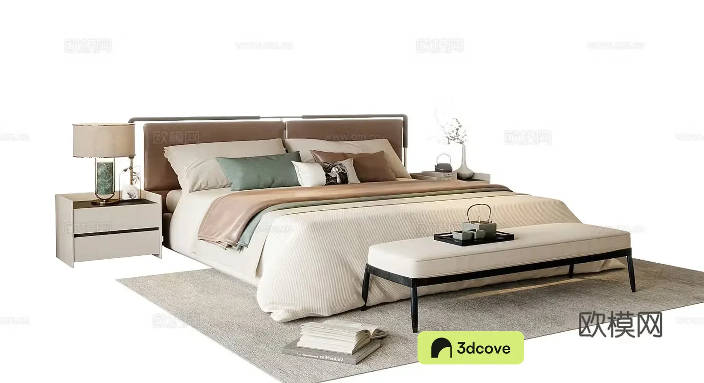 New Chinese style double bed