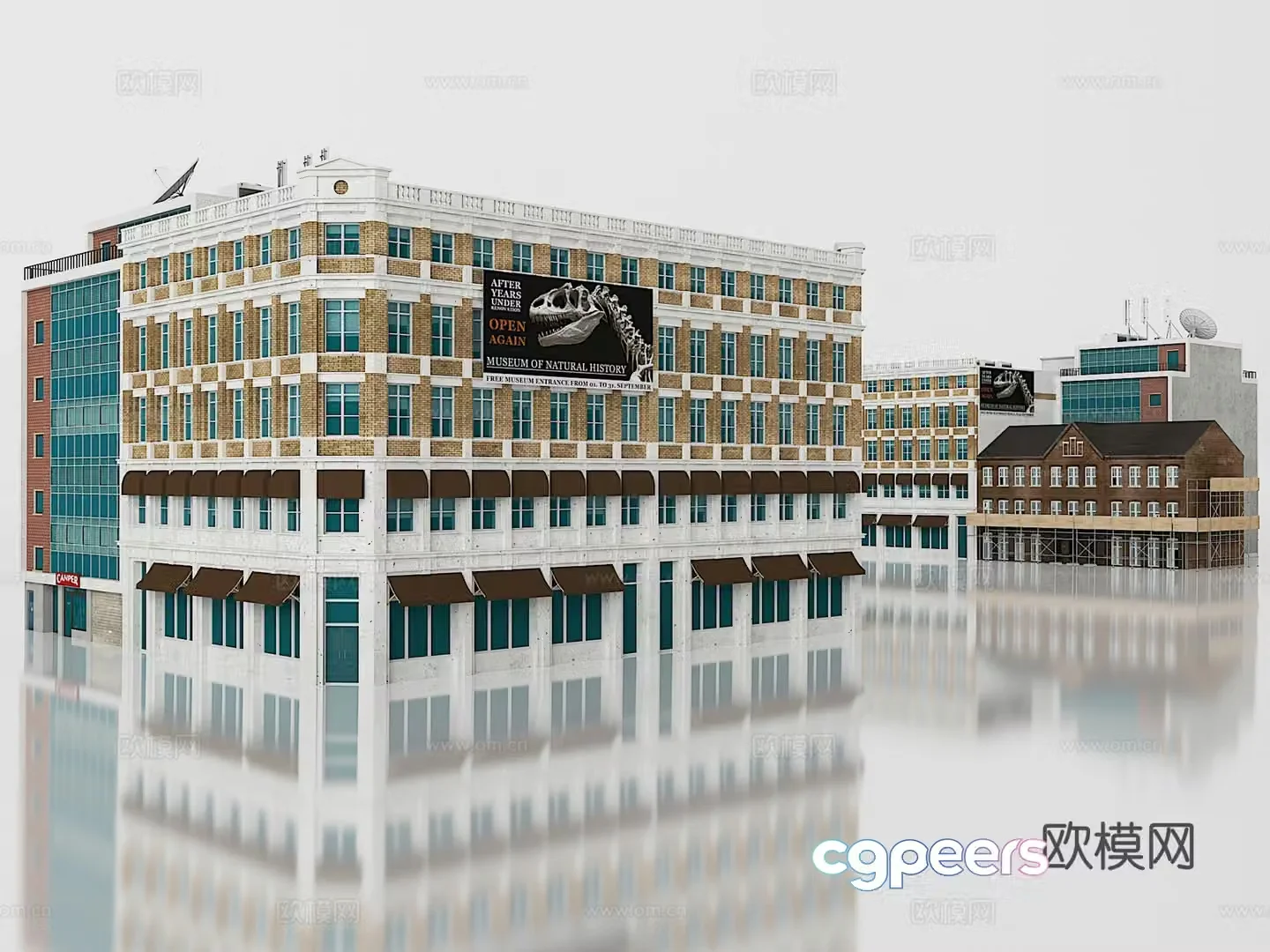 Office building 3d model