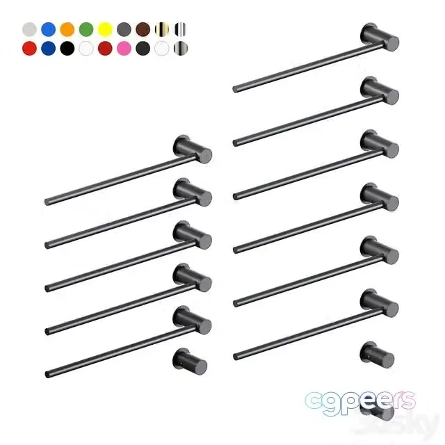 3ds Max Free – Vola towel warmers