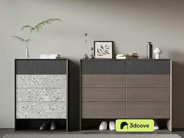 Modern Dresser Set