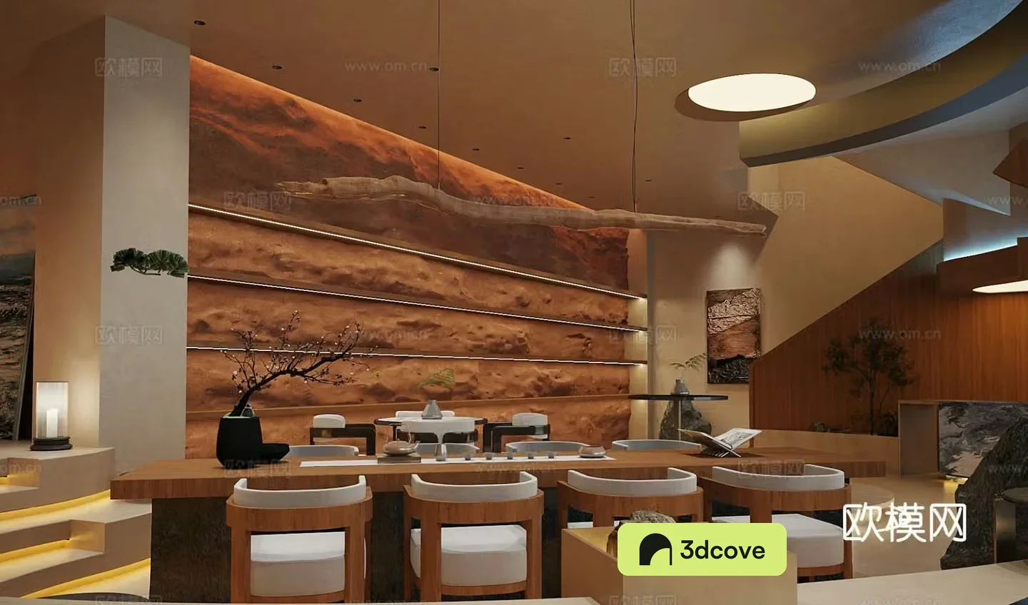 New Chinese-style teahouse