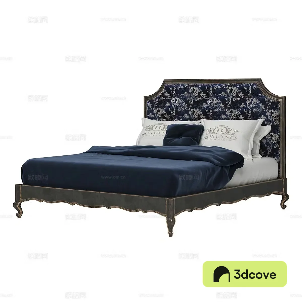 American double bed