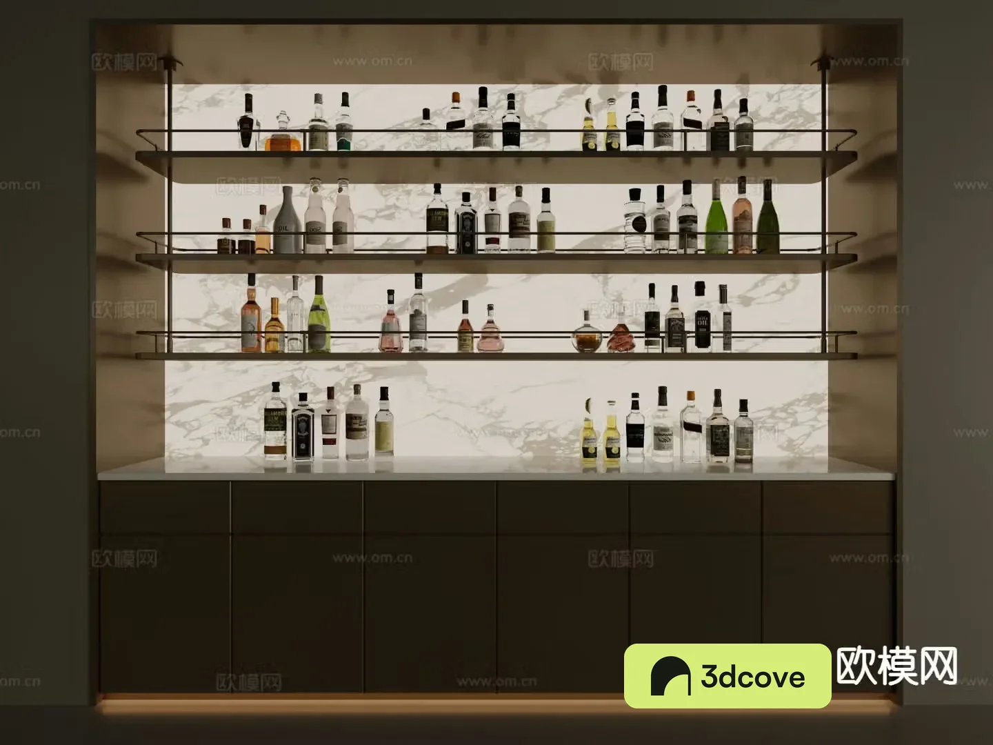 Modern wine cabinet