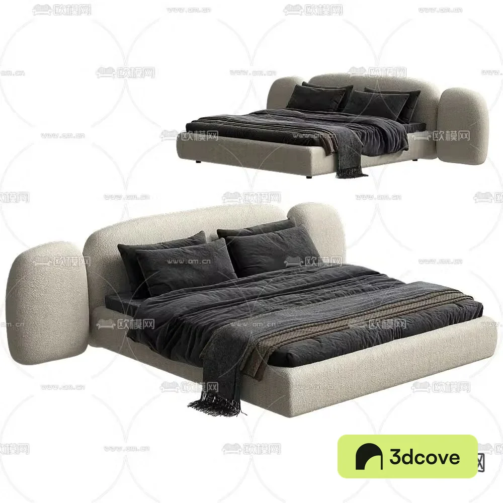 Paolo Castelli double bed