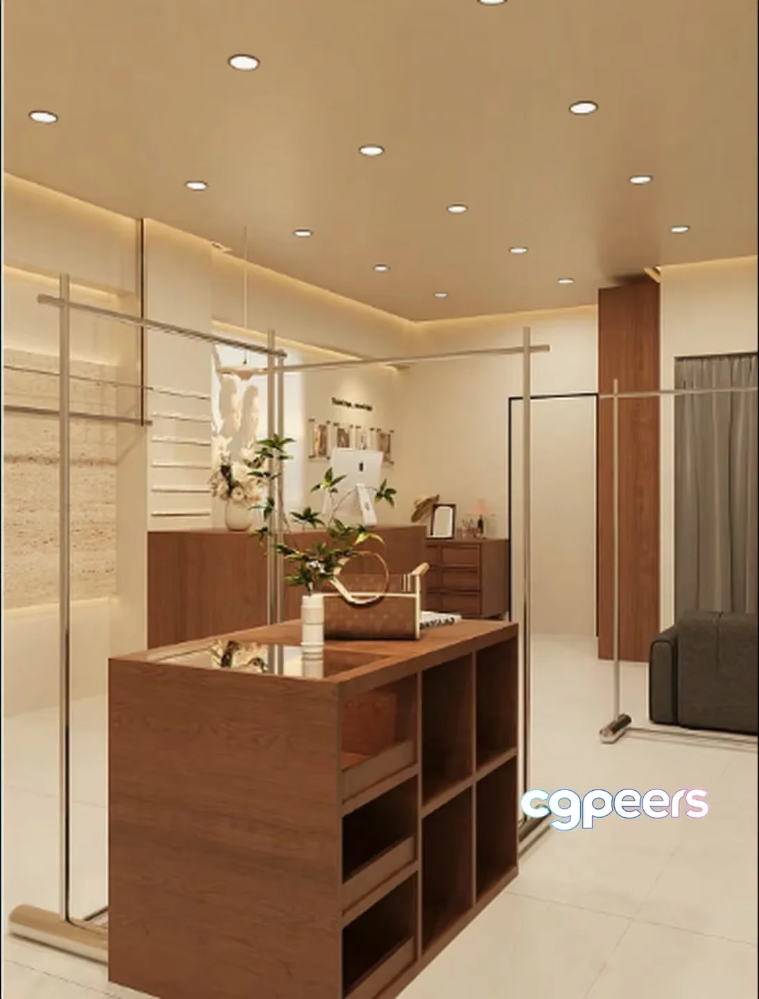 Modern Retail Store 3D Model – 3957 – CORONA Render