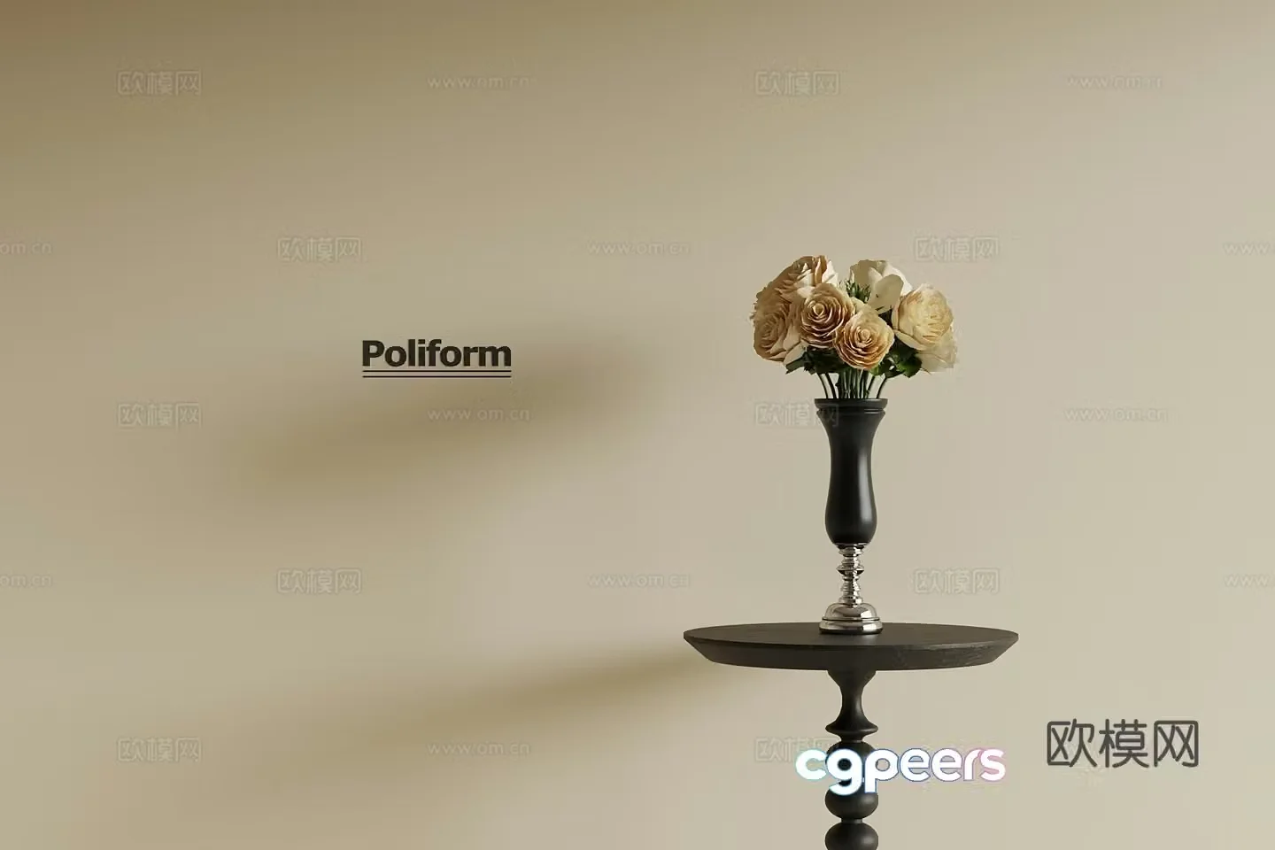 French vase 3d model