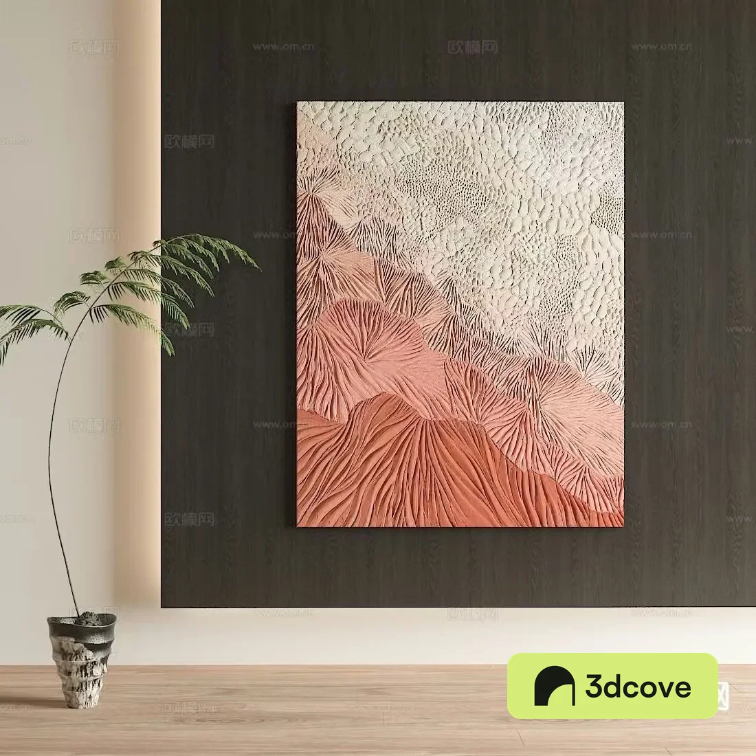 Medieval style decorative painting abstract hanging painting