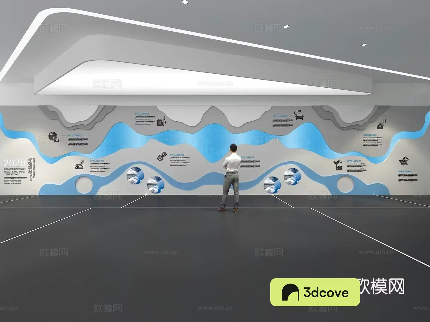 Cultural wall Corporate culture wall Display wall Theme wall Exhibition hall Campus culture Corridor