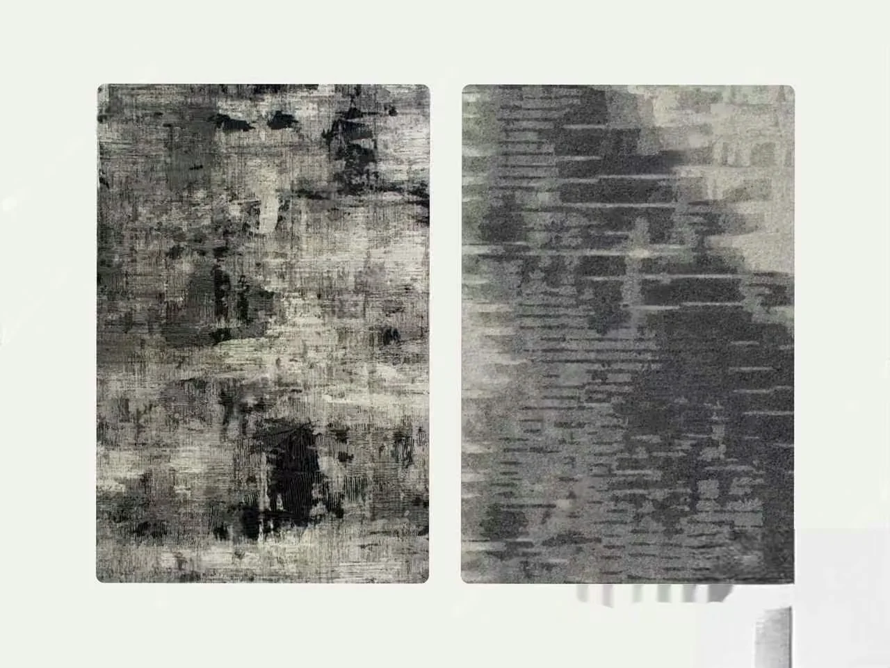 Two Abstract Paintings 3D Model – 3836 – VRAY Render