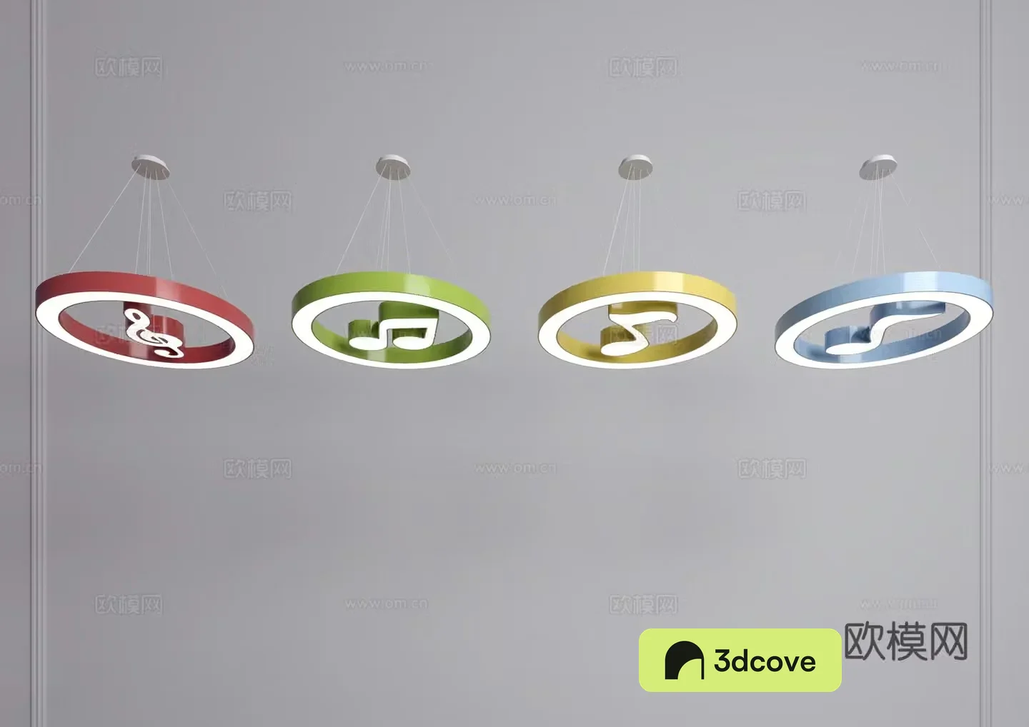 Modern Chandeliers Special-shaped Chandeliers Kindergarten Chandeliers Children’s Chandeliers Music Classroom Music Note Chandeliers