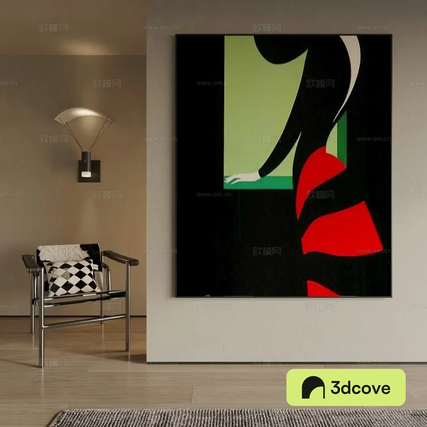 Modern decorative painting