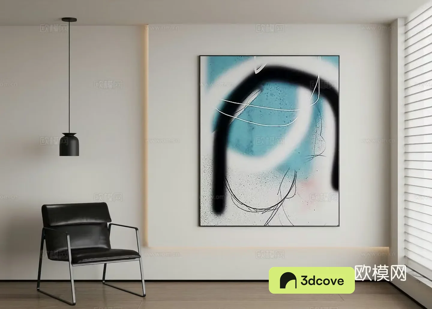 Modern abstract painting decorative painting