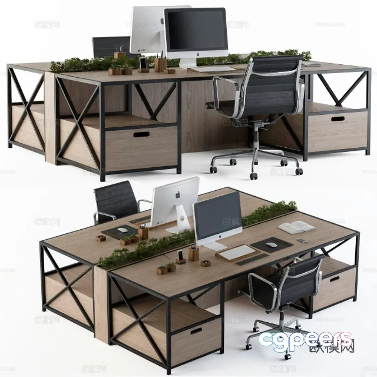 Office seat 3d model