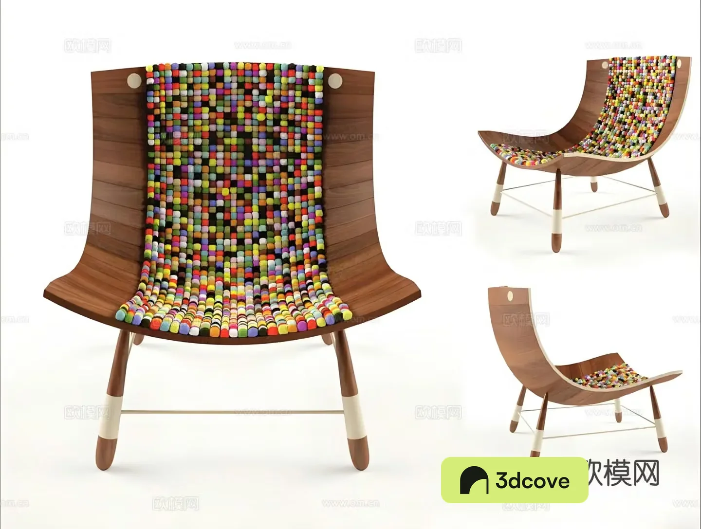 Nordic chair leisure chair