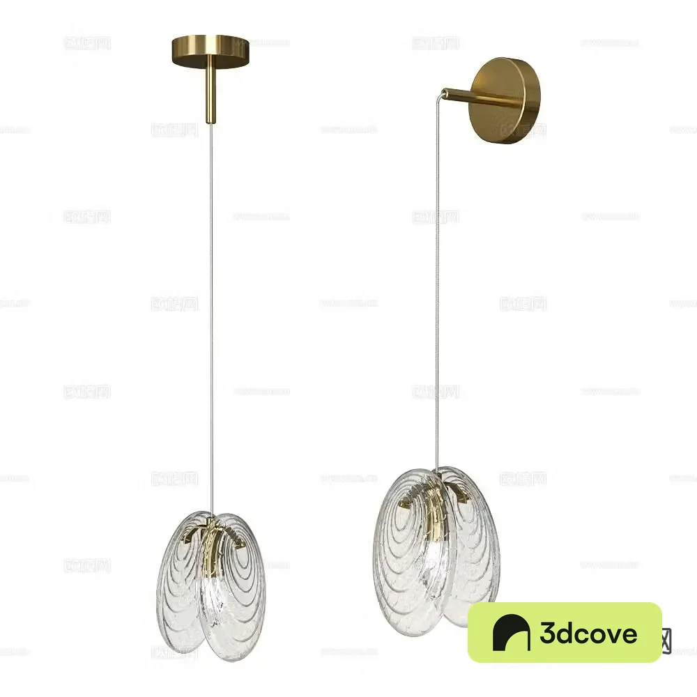 Stilfort glass chandelier