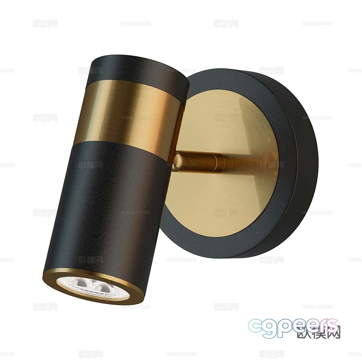 Modern simple downlight spotlight exhibition spotlight light luxury spotlight wall lamp 3d model