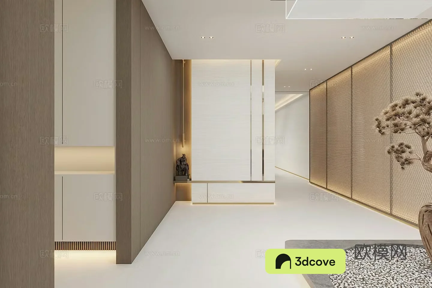 Basement foyer