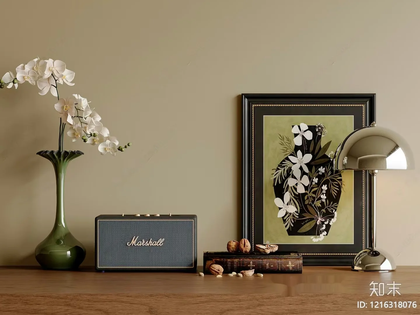Cozy Home Decor 3D Model – 16439 – VRAY Render