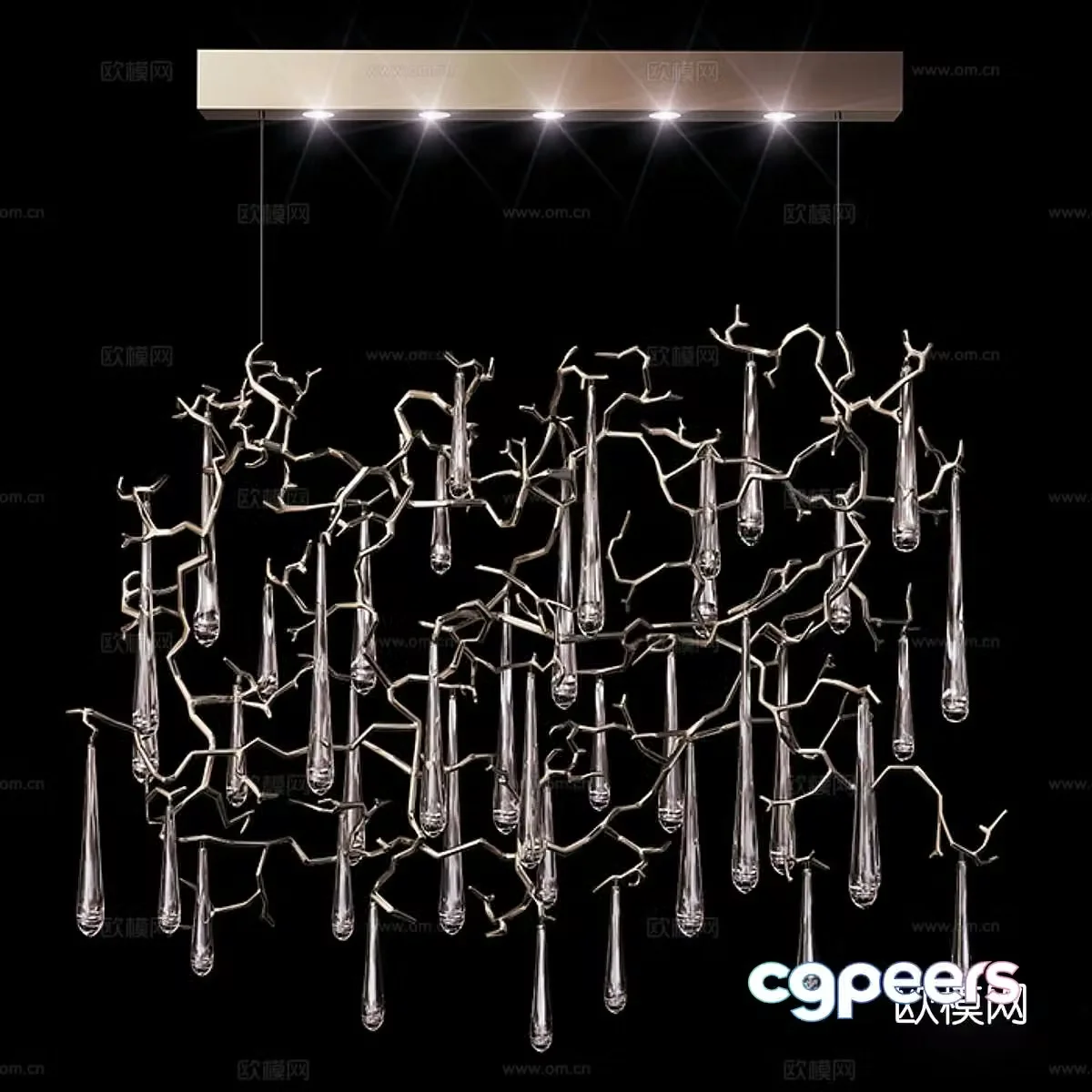 chandelier 3d model