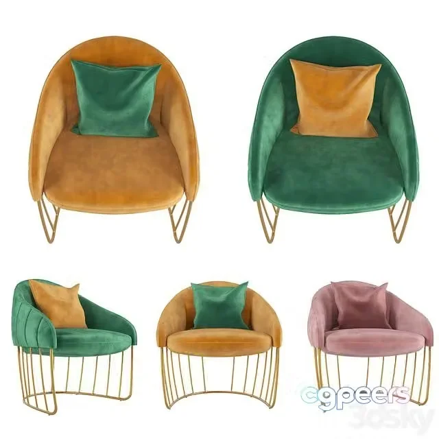 3ds Max Free – Tonella Lounge Chair Sancal