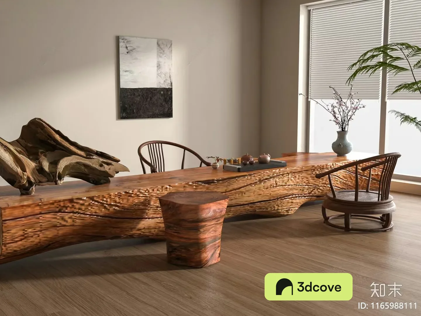 Wooden Table And Chairs
