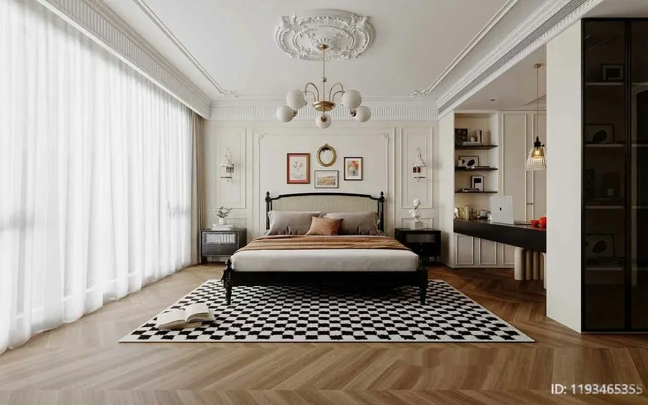 Cozy Bedroom 3D Model – 6260 – CORONA Render