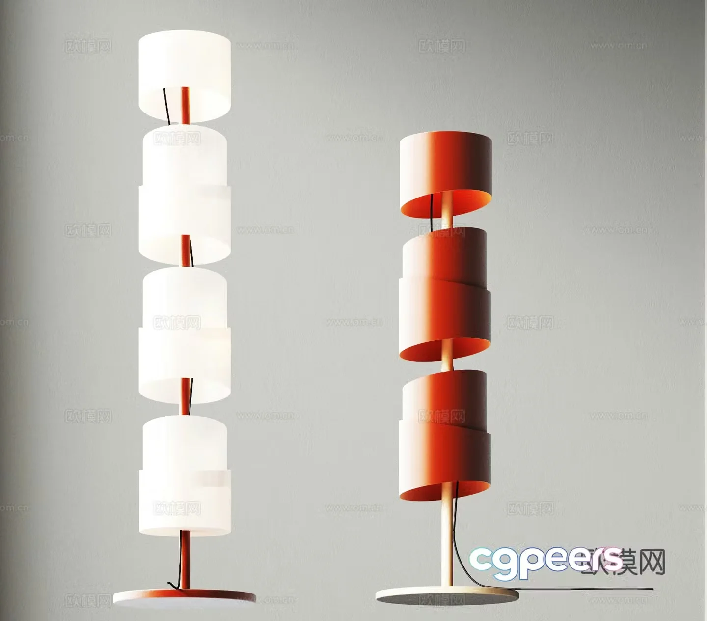 Modern floor lamp Art floor lamp Metal floor lamp Living room floor lamp Bedroom floor lamp 3D model