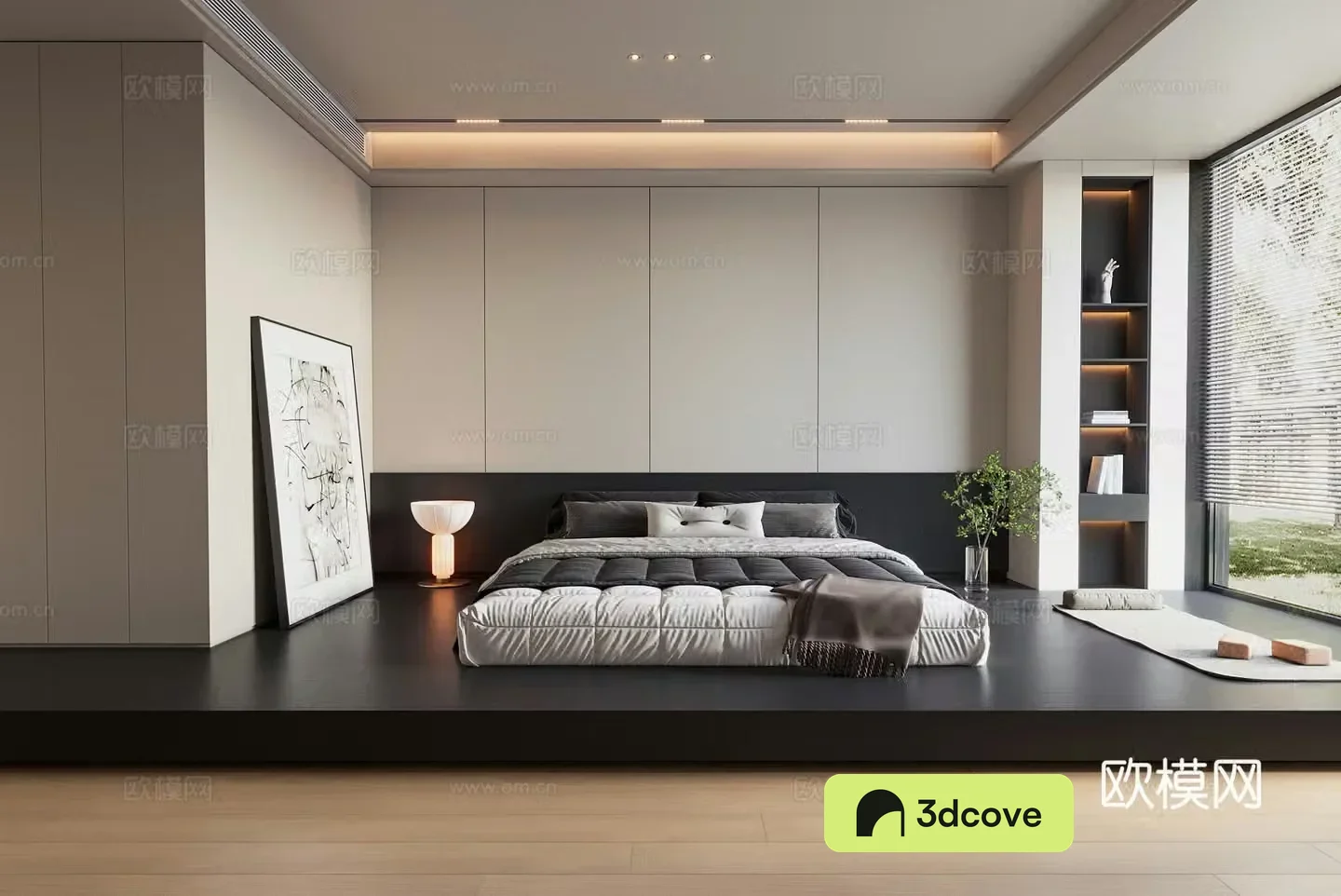 Modern bedroom