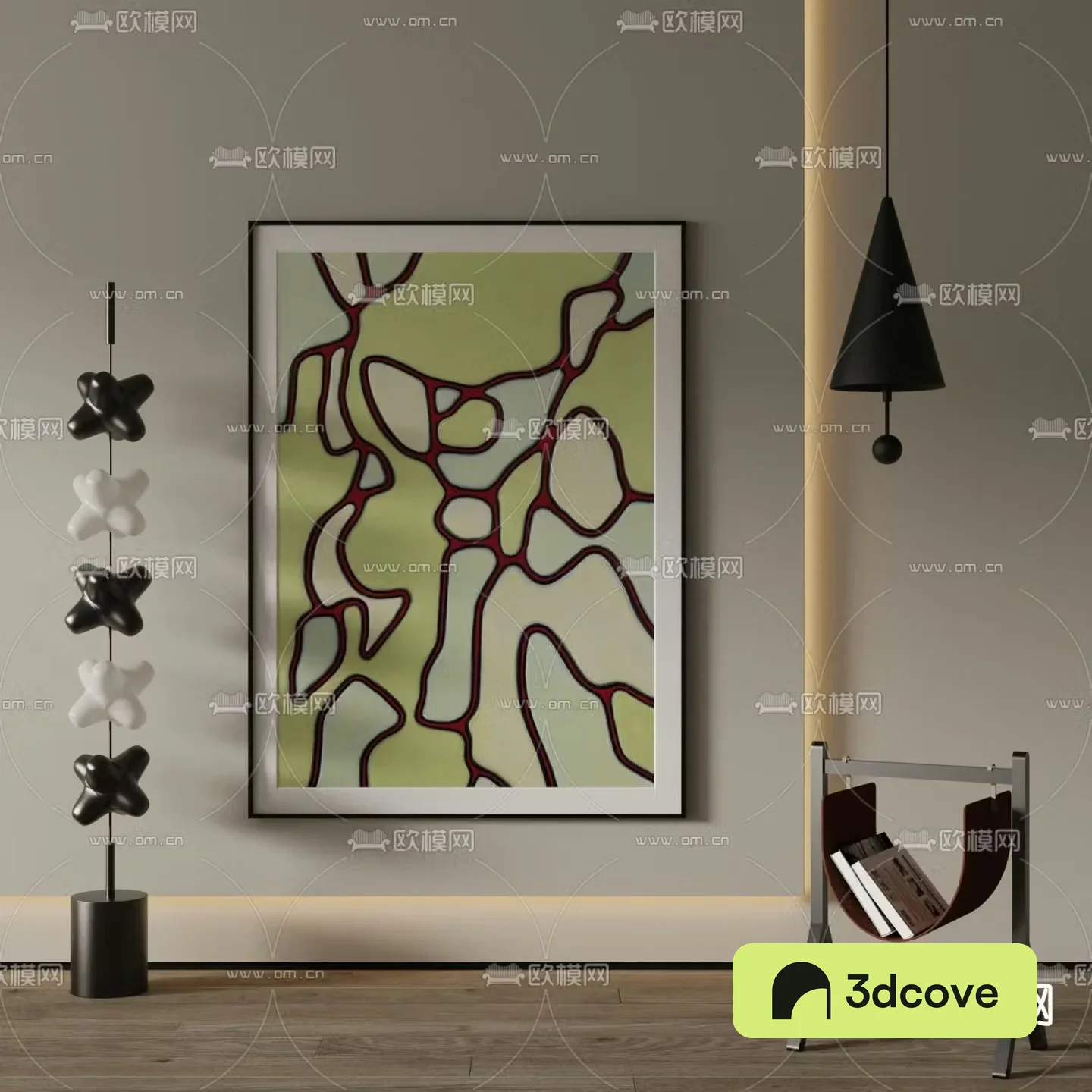 Modern decorative painting Abstract painting Hanging painting