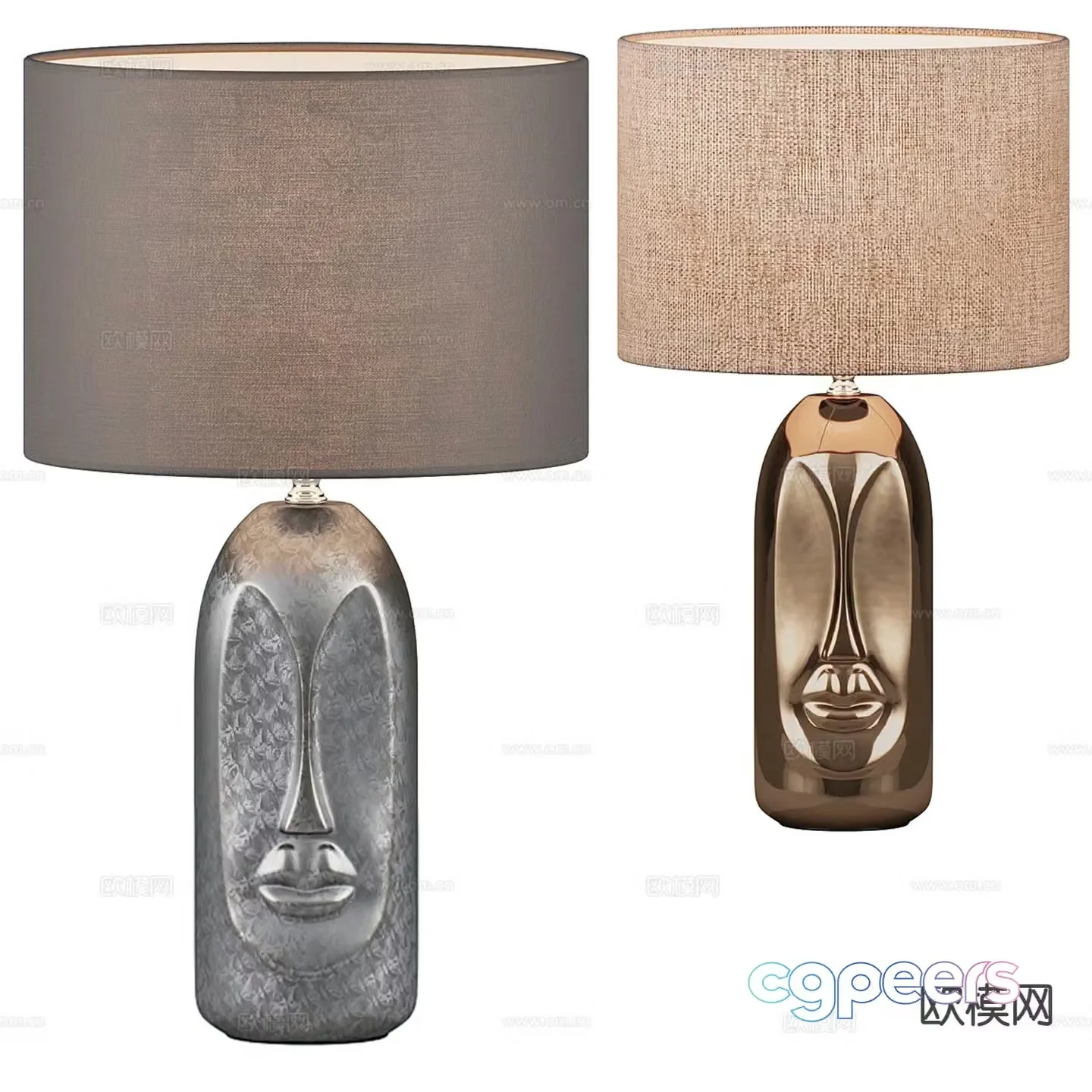 New Chinese desk lamp 3d model