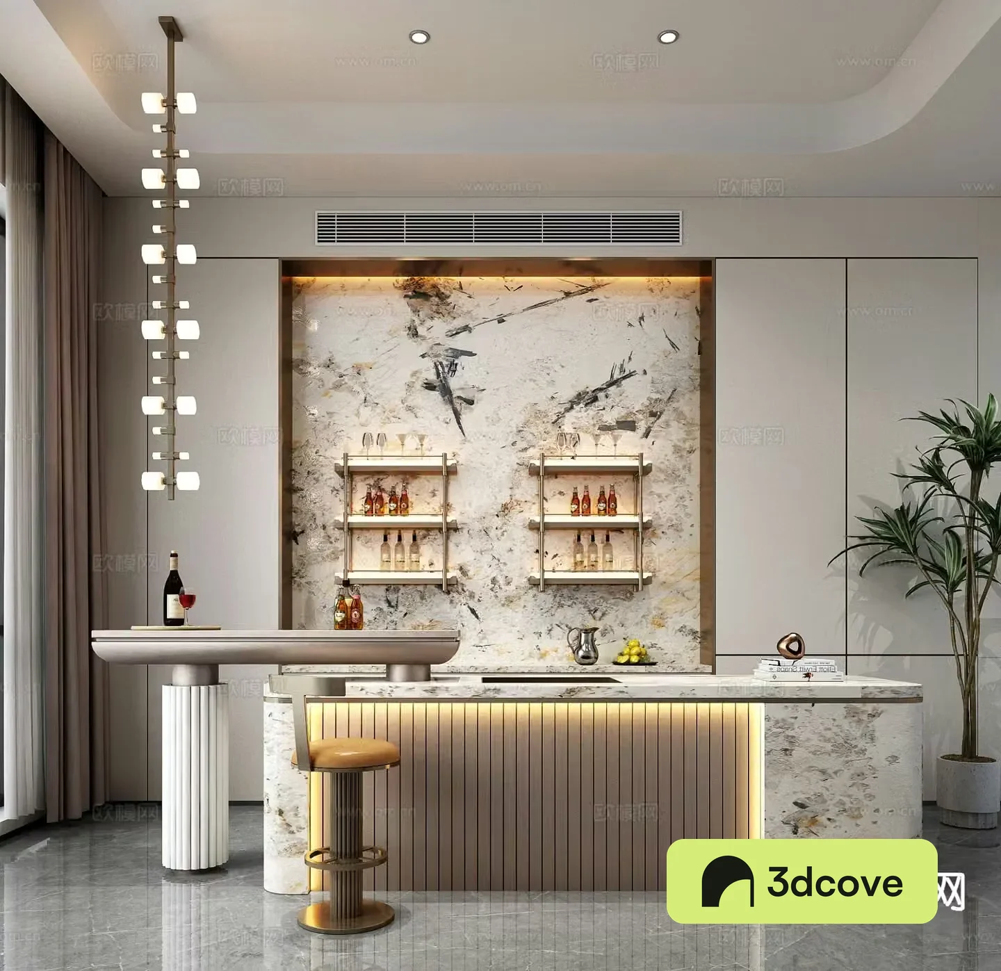 Modern restaurant