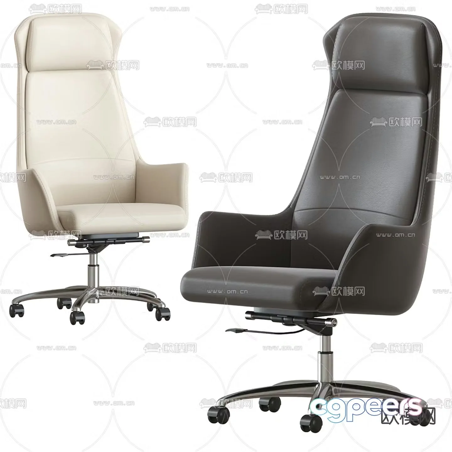StoolGroup office chair executive chair boss chair 3d model