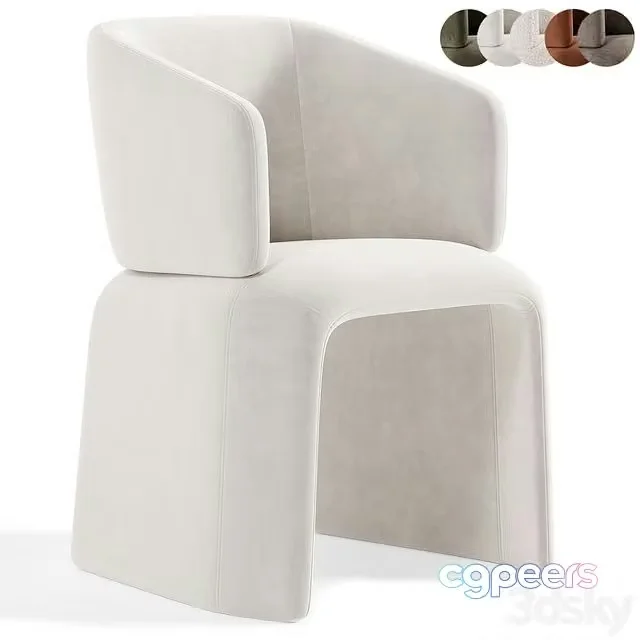 3ds Max Free – ICAR Chair by Sebastian Herkner