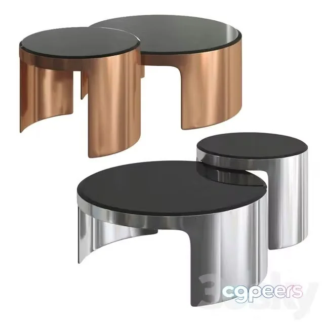 3ds Max Free – Eichholtz – Coffee Table Piemonte set of 2
