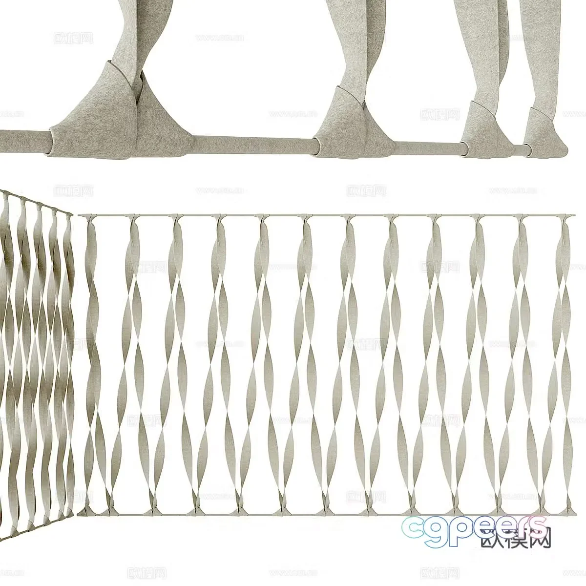 Background wall 3d model