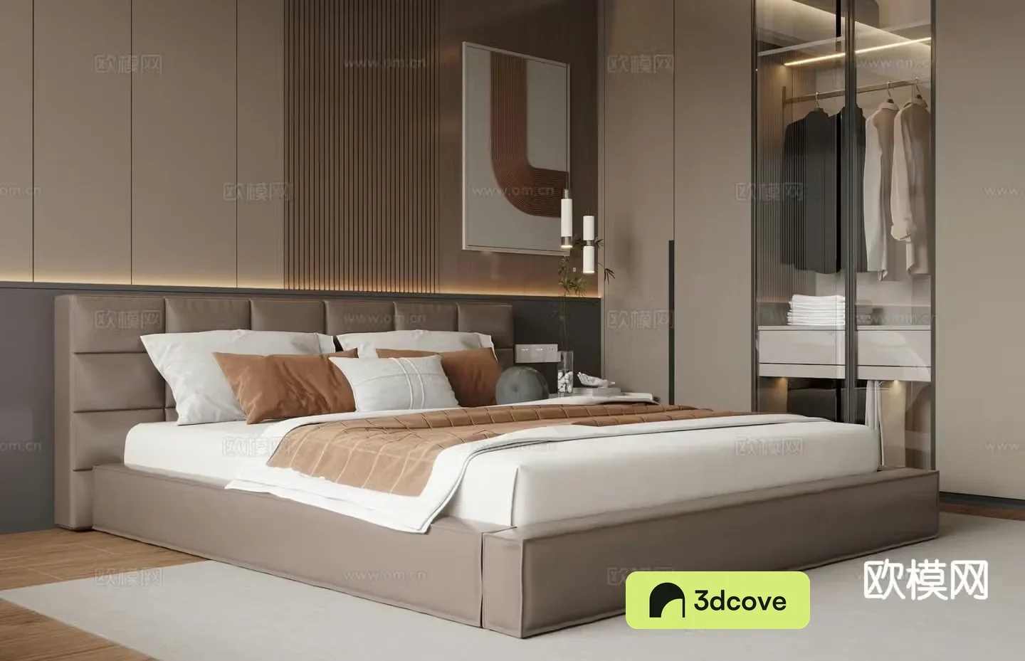 Italian double bed