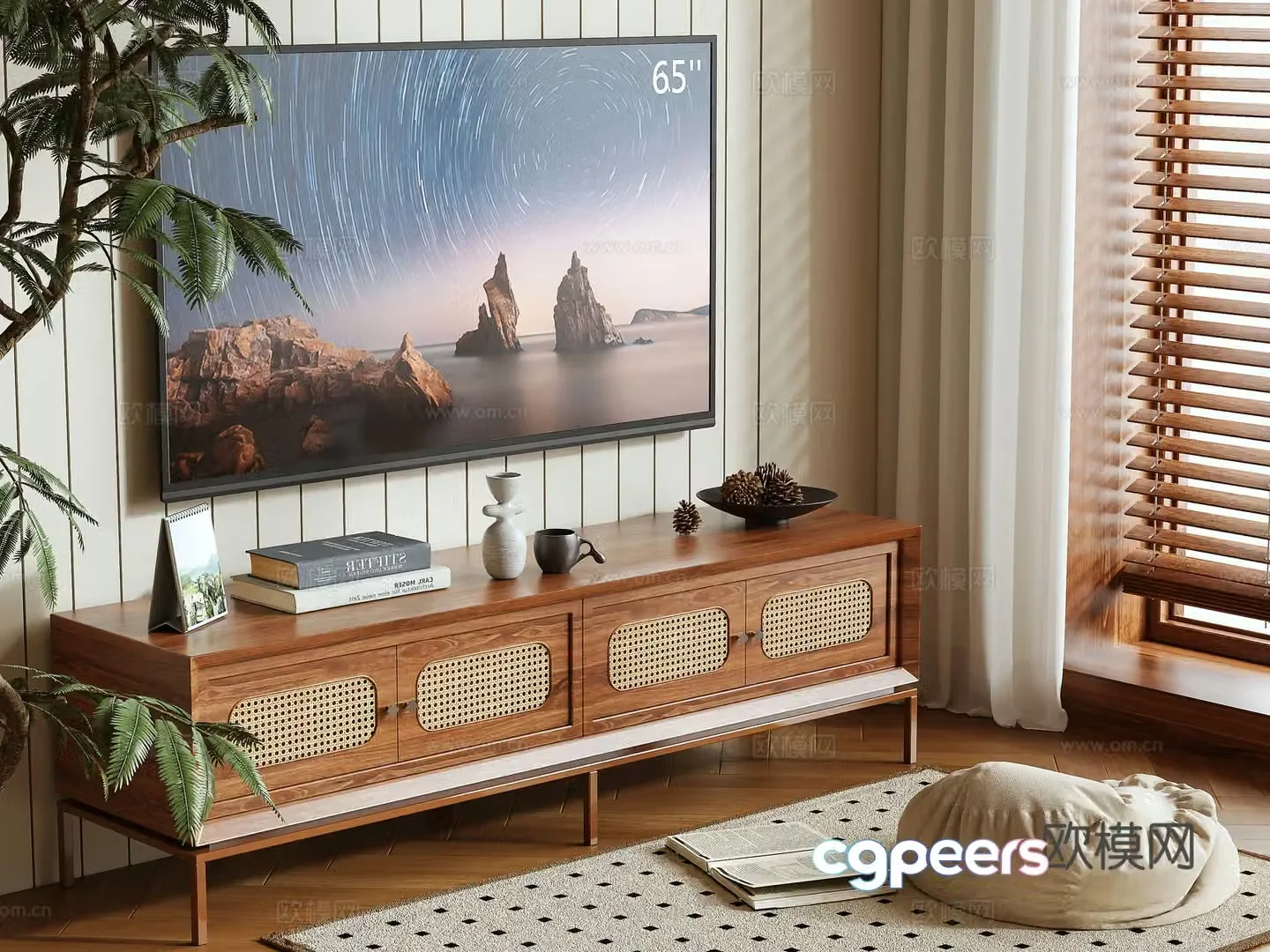 TV cabinet 3d model